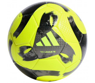 Мяч футбольный "ADIDAS Tiro League TB HT1295", р.5, FIFA Basic, 32 панели, ПУ, термосшивка, жёлто-чёрный